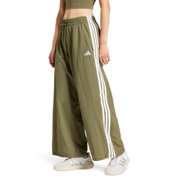 Damen Hosen - adidas Essentials - Olive Strata-White