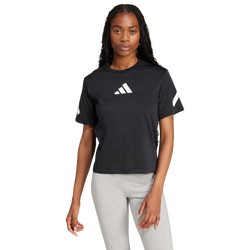 Femme T-Shirts - adidas Z.N.E. - Black-White