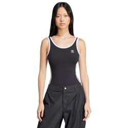 Damen Jumpsuits - adidas 3 Stripes - Black-Black