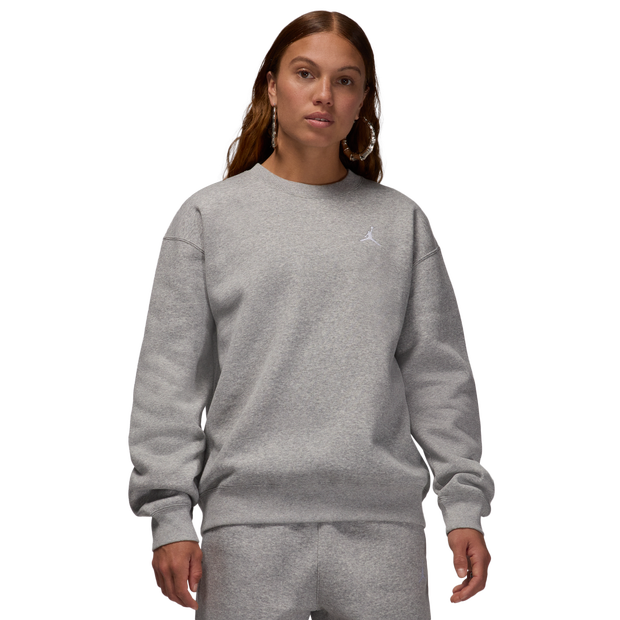 Image of Jordan Brooklyn female Felpe - Grigio - Jersey di cotone - Foot Locker035