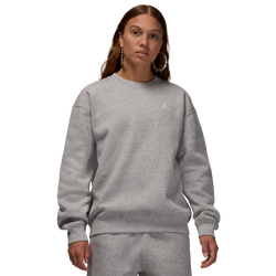 Damen Sweatshirts - Jordan Brooklyn - Dark Grey Heather-White