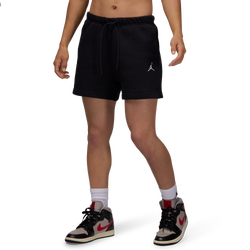 Women Shorts - Jordan Brooklyn - Black-White