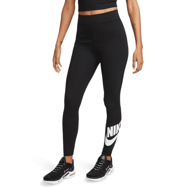 Image of Nike Classics female Leggings - Nero - Jersey di cotone - Foot Locker035