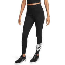 Women Leggings - Nike Classics - Black-White