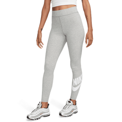 Femme Leggings - Nike Classics - Dark Grey Heather-White