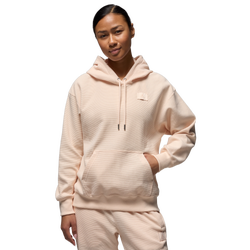 Women Hoodies - Jordan Flight - Guava Ice-Guava Ice