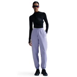 Women Pants - Nike Phoenix - Lilac Ice-Sail