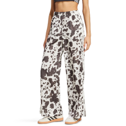 Mujer Pantalones - adidas Originals Wide Leg Joggers - Multicolor-Off White