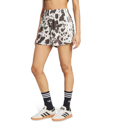 Mujer Shorts - adidas Adicolor Essentials Shorts Leopard - Multicolor-Off White