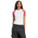 adidas Adicolor 3-Stripes - Mujer T-Shirts White-Better Scarlet