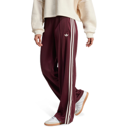 Mujer Pantalones - adidas Adicolor Classic Firebird - Maroon-Cream White