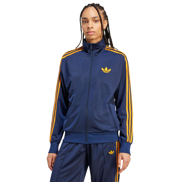 Image of Adidas Classic female Top da pista - Blu - Poly Mesh - Foot Locker035