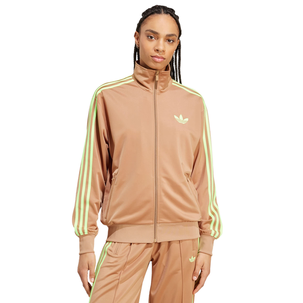 Adidas Classic Trainingspakken Dames - Bruin - Maat 38 - Poly Mesh
