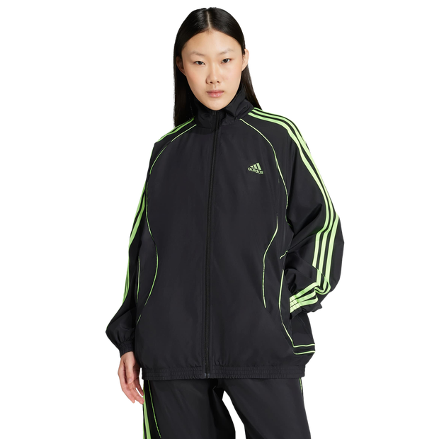 Image of Adidas Teamgeist Adicolor female Top da pista - Nero - Poly Mesh - Foot Locker035