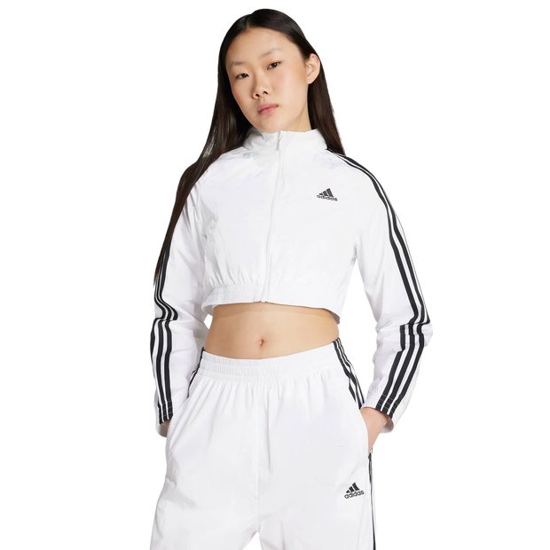 Image of Adidas Teamgeist Adicolor female Top da pista - Bianco - Nylon - Foot Locker035