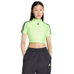 Mujer T-Shirts - adidas Teamgeist Adicolor - Signal Green-Signal Green