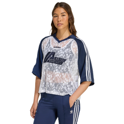 Mujer Jerseys/Replicas - adidas Originals - White-Night Indigo