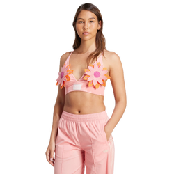 Damen T-Shirts - adidas Originals Summer Glow Bralette - Semi Pink Spark-Semi Pink Spark