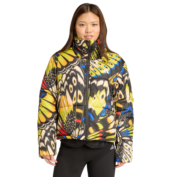 Image of Adidas X Farm Padded Jacket female Giacche - Nero - Poly Mesh - Foot Locker035
