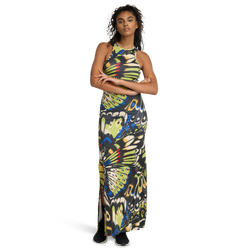 Donna Vestiti - adidas X Farm Premium Dress - Poly Mesh-Hires Blue