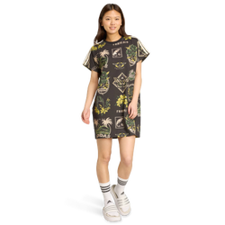 Damen Kleider - adidas X Farm Dress - Cotton Jersey-Amazon Green