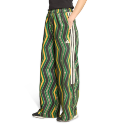 Donna Pantaloni - adidas X Farm Tiro Track Joggers - Poly Mesh-Amazon Green