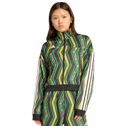 Donna Track Tops - adidas X Farm Tiro Track Top - Poly Mesh-Amazon Green
