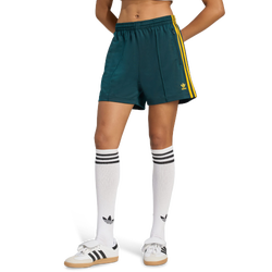 Mujer Shorts - adidas Firebird Shorts - Poly Mesh-Crew Yellow