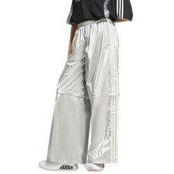 Femme Pantalons - adidas Adilenium Season 4 Teamgeist Track Pants - Cotton Canvas-Silver Metallic