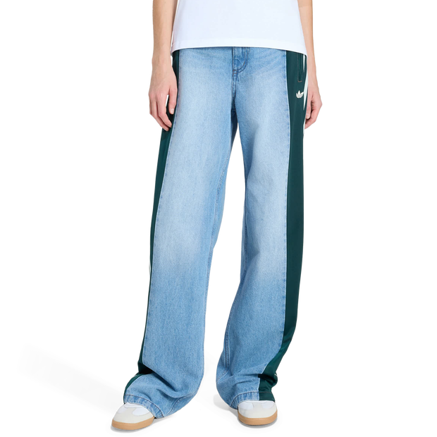 Adidas Firebird Donna - Pantaloni Blu - Taglia 42 - Rete/Sintetico
