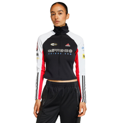 Damen T-Shirts - adidas Teamgeist Long-sleeve Top - Black-White