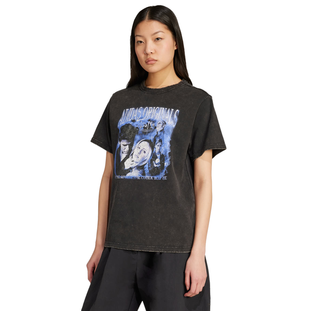 Adidas 20th Century Fox Disney T-shirt Femme - T-Shirts, Noir - Taille 34 - Maille/synthétique