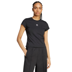Damen T-Shirts - adidas Essentials Slim T-shirt - Black-Black