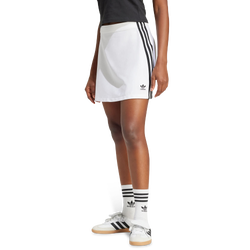 Damen Röcke - adidas Adicolor 3-Stripes Mini Skirt - White-Black