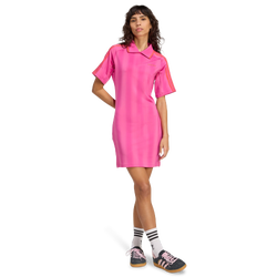 Damen Röcke - adidas Football Inspired Graphic Dress - Semi Lucid Fuchsia-Semi Lucid Fuchsia