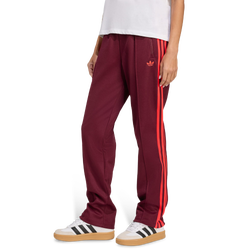 Damen Hosen - adidas Graphic Track Pants - Maroon-Maroon