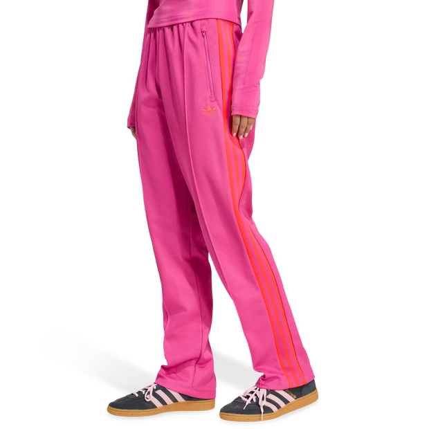 Adidas Graphic Track Pants Mujer Pantalones - Rosa - Talla 36 - Tejido Jersey de algodón