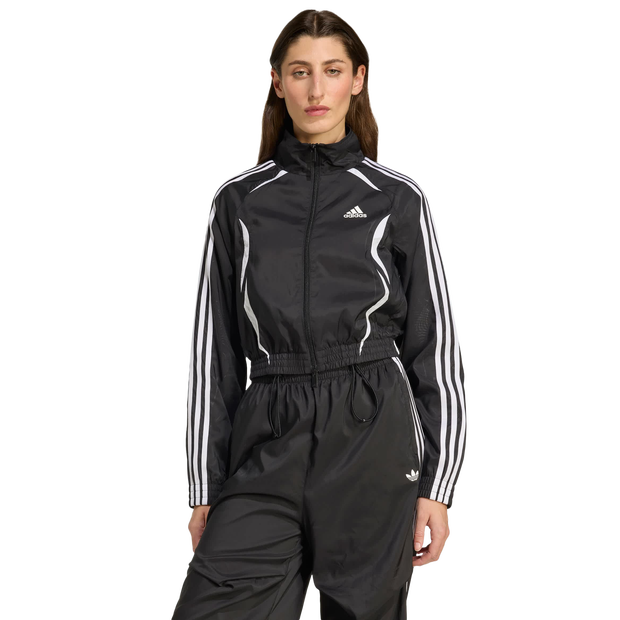 Adidas Adilenium Season 4 Teamgeist Track Top Female Top Da Pista - Nero - Poly Mesh - Foot Locker