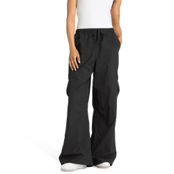 Dames Broeken - New Balance Woven Cargo Pant - Black-Black