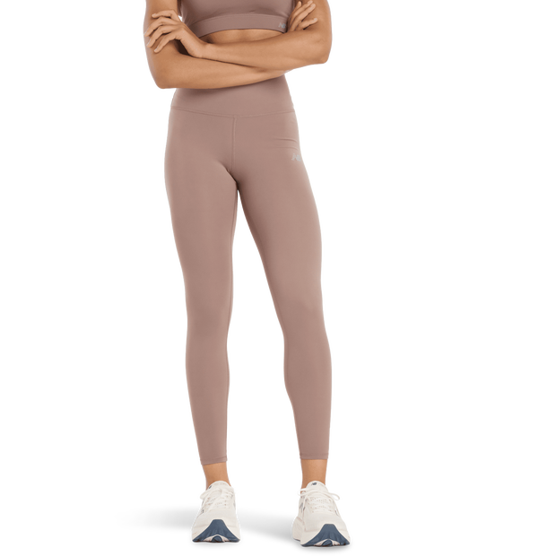 New Balance High Rise Legging Donna - Leggings Marrone - Taglia XS - Poly Jersey