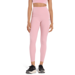 Dames Leggings - New Balance High Rise Legging - Pink Taffy-Pink Taffy