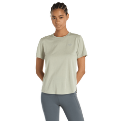 Women T-Shirts - New Balance Athletics T-shirt - Garter Snake Heather-Garter Snake Heather
