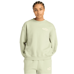 Mujer Sweatshirts - New Balance Linear Heritage Fleece Crew - Garter Snake-Garter Snake