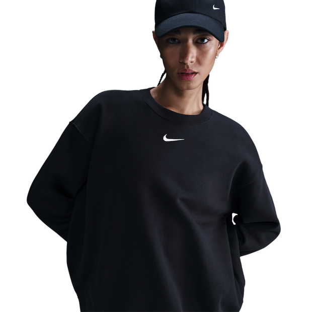 Nike Sportswear Mujer Sudaderas - Negro - Talla 36 - Tejido Jersey de algodón
