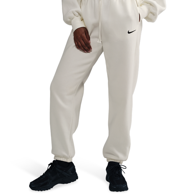 Nike Sportswear Donna - Pantaloni Bianco - Taglia 40 - Jersey di cotone