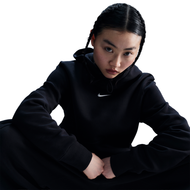 Nike Sportswear Mujer Sudaderas - Negro - Talla 36 - Tejido Jersey de algodón