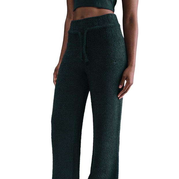 Nike Sportswear Donna - Pantaloni Verde - Taglia 34 - Jersey di cotone