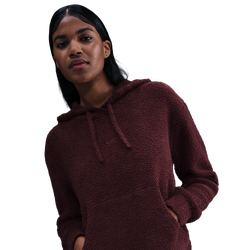 Women Hoodies - Nike Sportswear Phoenix Cosy Knit Hoodie - Burgundy Crush-Burgundy Crush