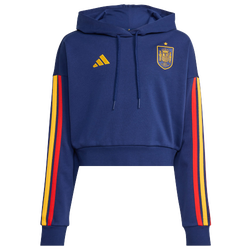 Dames Hoodies - adidas Spain Dna Hoodie - Dark Blue-Dark Blue