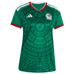 Dames Jerseys/Replicas - adidas Mexico 26 Home Jersey - Bold Green-Bold Green